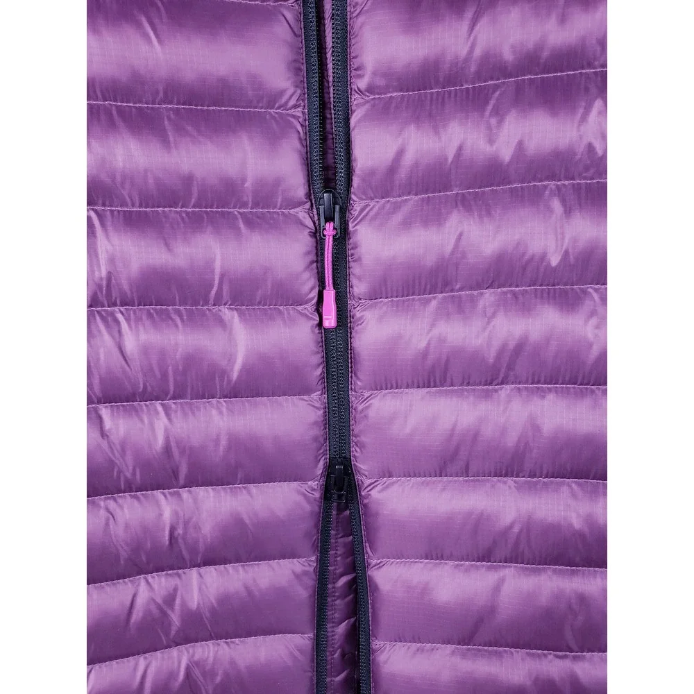 The North Face Aconcagua 3 Down Vest Purple Quilted Puffer Medium - Picture 5 of 10